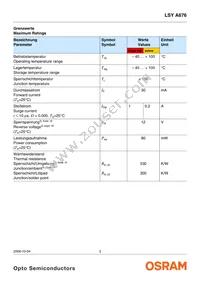 LSY A676-P2R1-1-0+Q2S1-1-0-20-R33-Z Datasheet Page 3