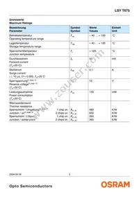 LSY T675-R1S2-1-0+S1U2-35-0-30-R18-Z Datasheet Page 3