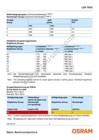 LSY T675-R1S2-1-0+S1U2-35-0-30-R18-Z Datasheet Page 5