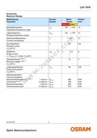 LSY T676-P2R1-1-0+Q2S1-35-0-20-R18-Z Datasheet Page 3