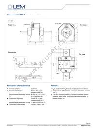 LT 505-T Datasheet Page 3