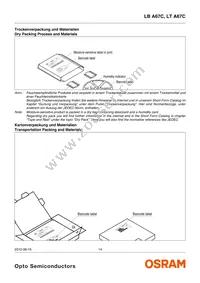 LT A67C-S2U1-35 Datasheet Page 14