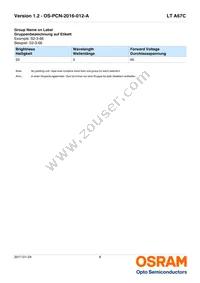 LT A67C-T2V1-35-Z Datasheet Page 6