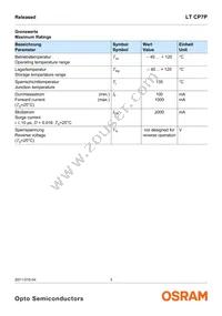 LT CP7P-JYKZ-26-0-350-R18-Z Datasheet Page 3