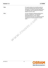 LT CPDP-KXKZ-26-0-350-R18-LM Datasheet Page 14