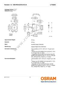 LT E63C-BADB-35-1-Z Datasheet Page 12