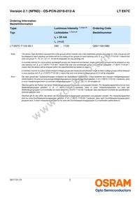 LT E67C-T1U2-35-Z Datasheet Page 2