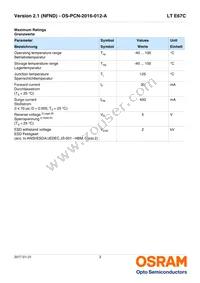 LT E67C-T1U2-35-Z Datasheet Page 3