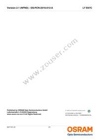 LT E67C-T1U2-35-Z Datasheet Page 21