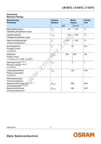 LT E67C-T2V1-35 Datasheet Page 3