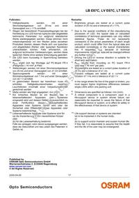 LT E67C-T2V1-35 Datasheet Page 17