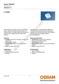 LT E6SG-AABB-35-1-Z Datasheet Cover