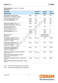 LT E6SG-AABB-35-1-Z Datasheet Page 4