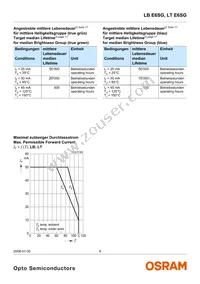 LT E6SG-V2AB-36-1-Z Datasheet Page 9