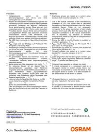 LT E6SG-V2AB-36-1-Z Datasheet Page 17