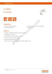 LT M673-N1R2-25-1-10-R18-Z Datasheet Cover