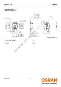 LT P4SG-V1AB-36-1-20-R18F-Z Datasheet Page 11