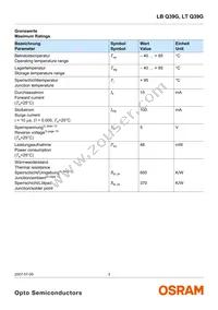 LT Q39G-Q1S2-25-1-5-R18-XX Datasheet Page 3