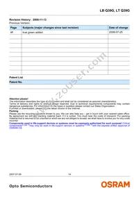 LT Q39G-Q1S2-25-1-5-R18-XX Datasheet Page 14