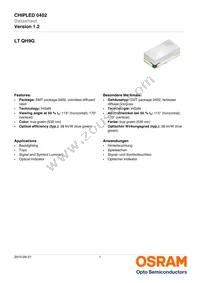 LT QH9G-P2Q1-24-1-2-R18-AP Datasheet Cover