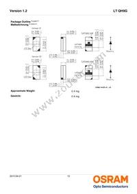 LT QH9G-P2Q1-24-1-2-R18-AP Datasheet Page 12