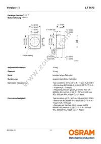 LT T673-Q1Q2-35-0-10-R18-Z-VL Datasheet Page 11