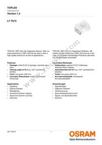 LT T673-Q2S1-25-26E6-10-R18-Z Datasheet Cover