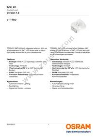 LT TTSD-U1V2-36-W6G6-10-R18-Z Datasheet Cover