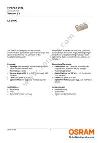 LT VH9G-Q2OO-25-1 Datasheet Cover