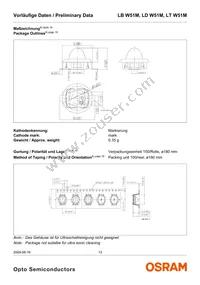 LT W51M-JYKZ-36-S-Z Datasheet Page 13