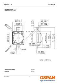 LT W5AM-KZLY-36-0-350-R18 Datasheet Page 11