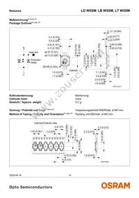 LT W5SM-JXKX-36-0-350-R18-Z Datasheet Page 14