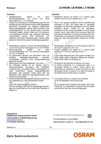 LT W5SM-JXKX-36-0-350-R18-Z Datasheet Page 20