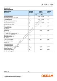 LT Y87S-N1P2-35-Z Datasheet Page 3