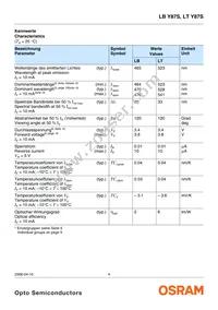 LT Y87S-N1P2-35-Z Datasheet Page 4