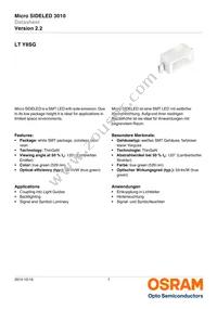 LT Y8SG-V2AB-36-1-20-R18-Z Datasheet Cover