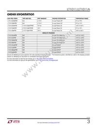 LT1011AMJ8 Datasheet Page 3