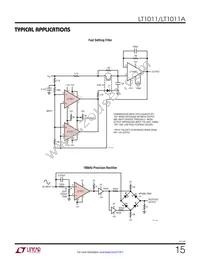 LT1011AMJ8 Datasheet Page 15