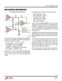 LT1112MJ8 Datasheet Page 11