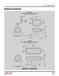 LT1112MJ8 Datasheet Page 13