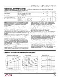 LT1129MPST-3.3 Datasheet Page 5
