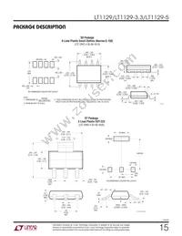 LT1129MPST-3.3 Datasheet Page 15