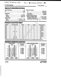 LT1132CN Datasheet Page 2