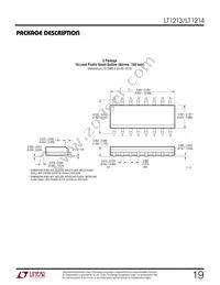 LT1213MJ8 Datasheet Page 19