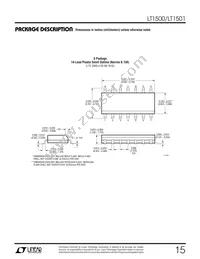 LT1501IS8-5 Datasheet Page 15