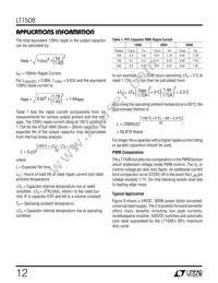 LT1508IN Datasheet Page 12