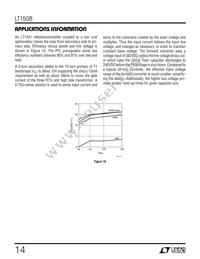 LT1508IN Datasheet Page 14