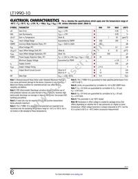 LT1990IS8-10#TRPBF Datasheet Page 6