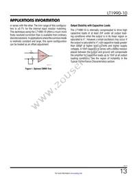 LT1990IS8-10#TRPBF Datasheet Page 13