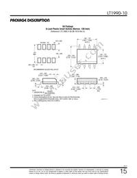 LT1990IS8-10#TRPBF Datasheet Page 15